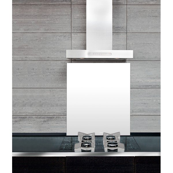 Bela zaščitna steklena stenska plošča Wenko, 70 x 60 cm-image-3