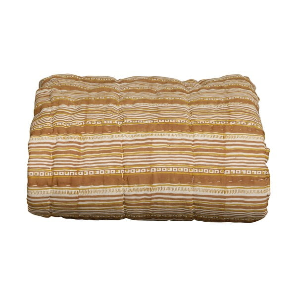 Rjavo/bež bombažno pregrinjalo za zakonsko posteljo 220x265 cm Banding – BePureHome-image-4