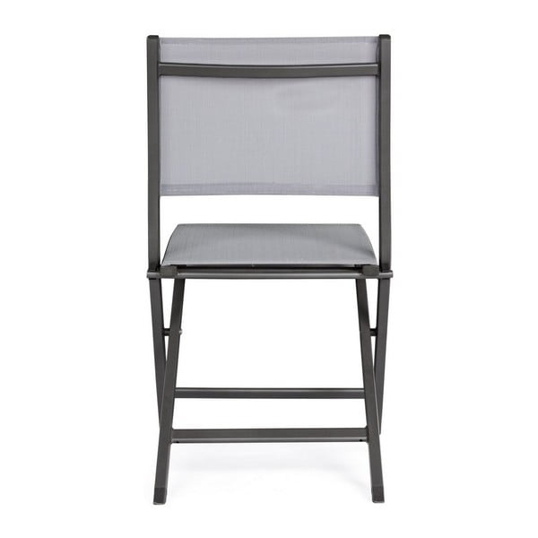 Siv kovinski vrtni stol Elin   – Bizzotto-image-4