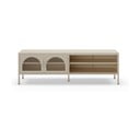 Kremno bela TV omarica 160x50 cm Diora – Marckeric