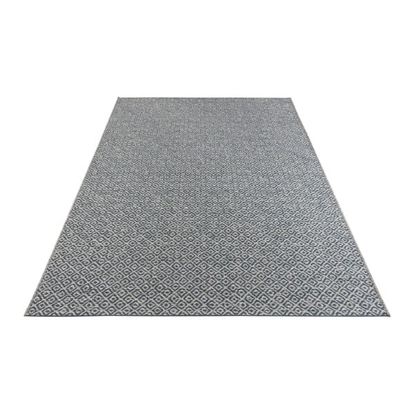 Modra zunanja preproga Elle Decoration Bloom Croix, 140 x 200 cm-image-3