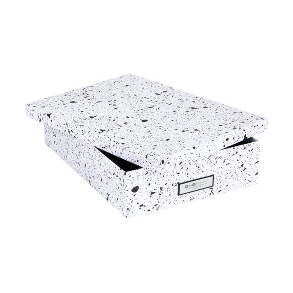 Črno-bela škatla za shranjevanje Bigso Box of Sweden Oskar-image-3