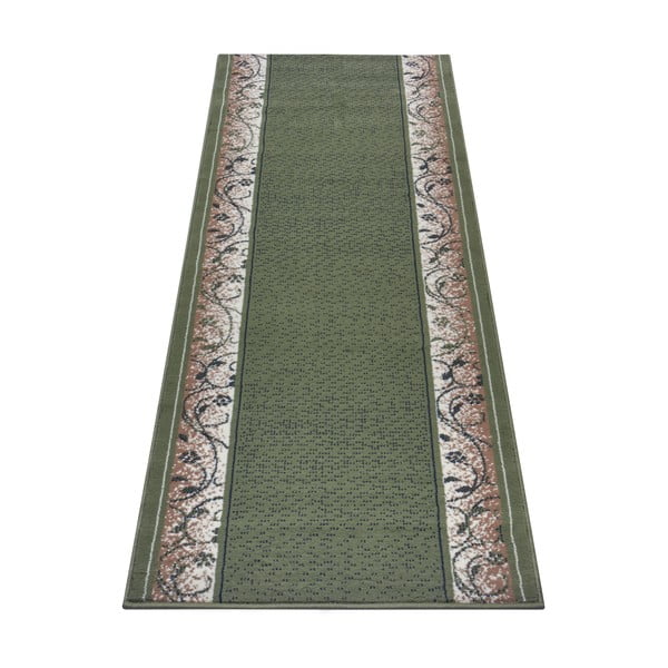 Zelen tekač 250x80 cm Plant - Hanse Home-image-2