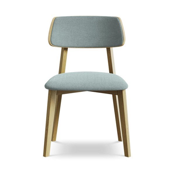 Moder jedilni stol iz masivnega lesa Niu – Makamii-image-1