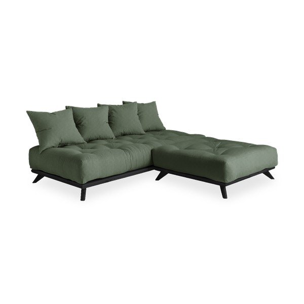 Kavč Karup Design Senza Black/Olive Green-image-3