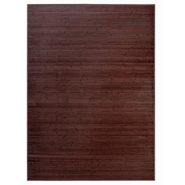 Temno rjava bambusova preproga 180x250 cm – Casa Selección