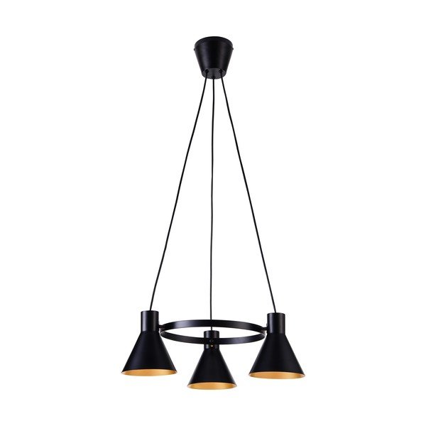 Črna/bronasta viseča svetilka More – Candellux Lighting