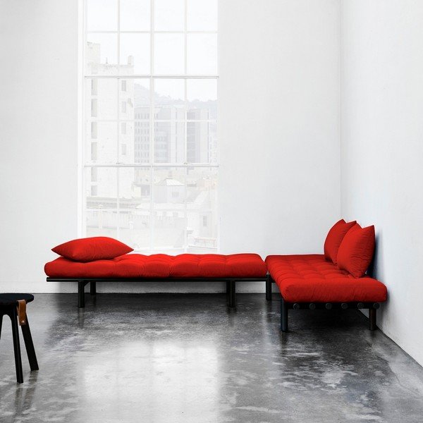 Kavč Karup Pace Black/Red-image-1