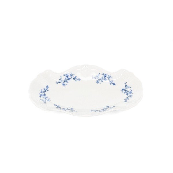 Servirni porcelanast pladenj ø 16 cm Retro – BonBistro-image-2