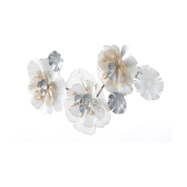Stensko kovinska dekoracija Mauro Ferretti Flowery, 119 x 60 cm-image-2