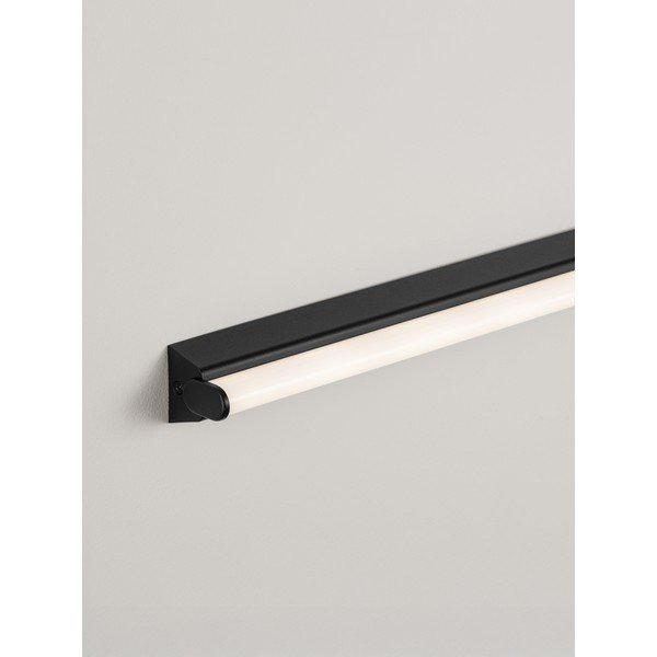 Mat črna aluminijasta LED stenska svetilka Endo – Nova Luce-image-3