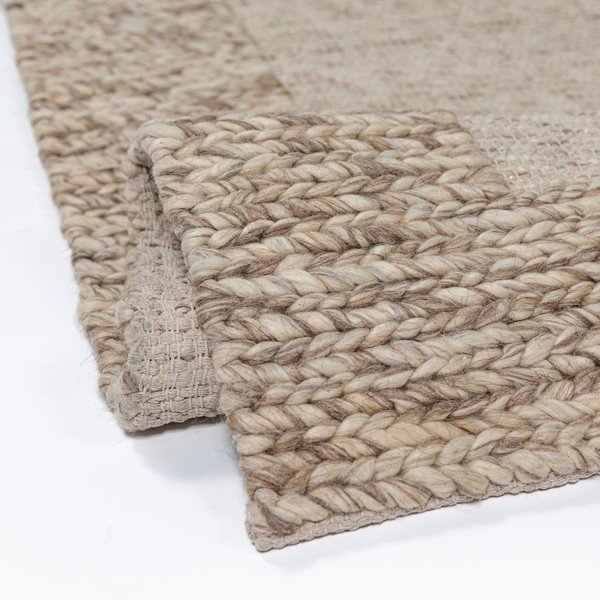 Ročno tkana preproga iz mešanice volne v naravni barvi 200x290 cm Rue – Flair Rugs-image-3
