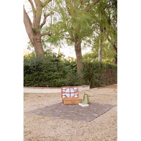 Piknik odeja Really Nice Things Herbolarium, 130 x 170 cm-image-1