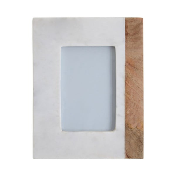 Bel/naraven kamnit okvir 18x23 cm Sena – Premier Housewares-image-2