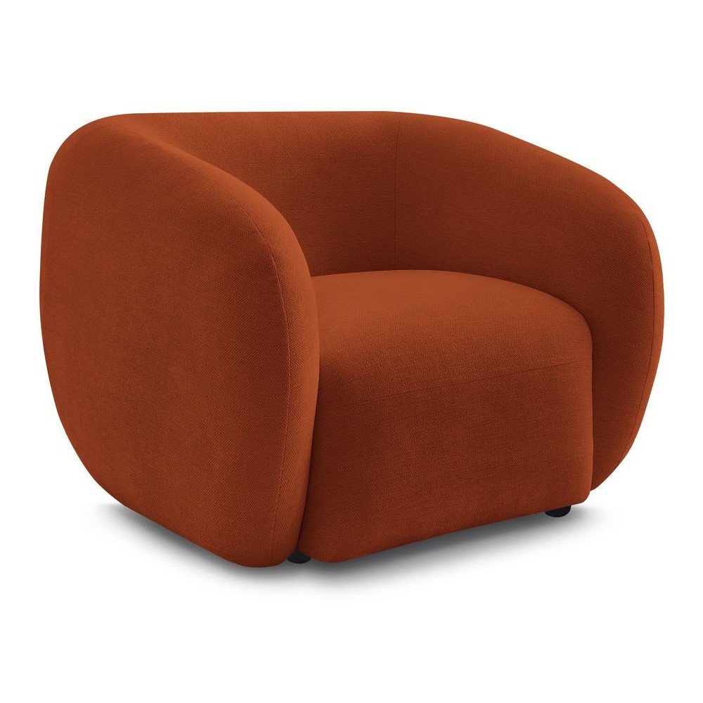 Oranžen fotelj Celine