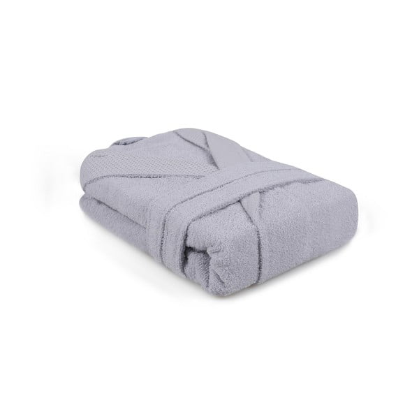 Siv bombažen kopalni plašč velikosti M Cappa – Foutastic-image-2