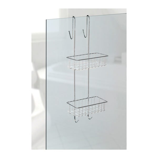 Dvonadstropna kopalniška polica Wenko Caddy Alto-image-4