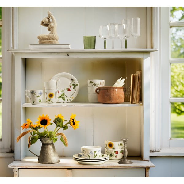 Bel desertni porcelanast krožnik ø 22 cm Hammershøi Summer – Kähler Design-image-3