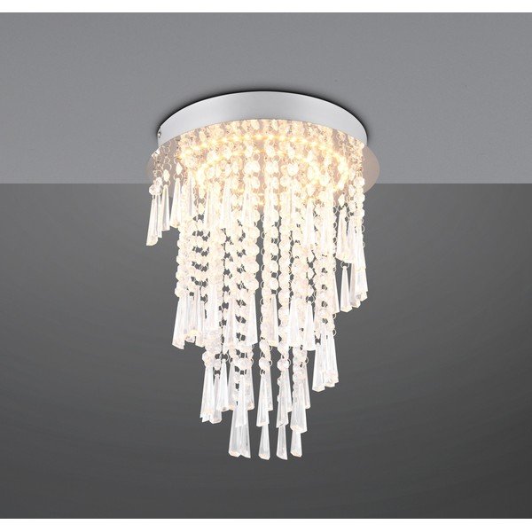 LED stropna svetilka v srebrni barvi ø 30 cm Pomp – Reality-image-3