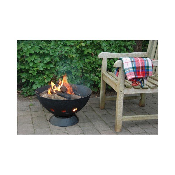 Litoželezni kamin za žar Esschert Design, Ø 56 cm-image-1