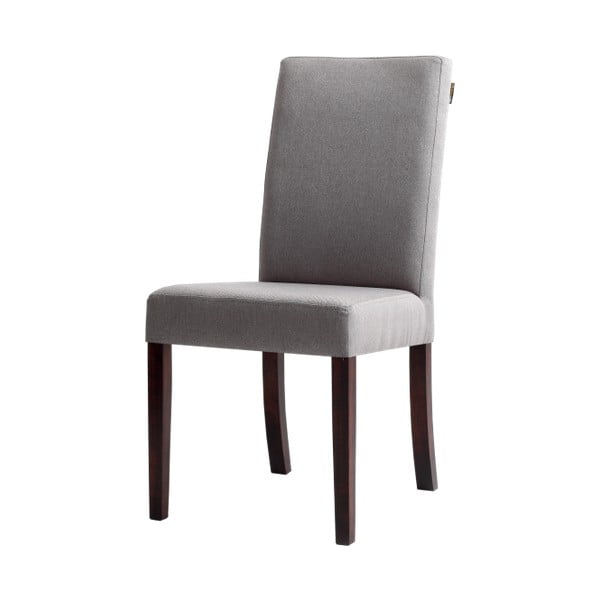 Sivi stol z rjavimi nogami Custom Form Wilton