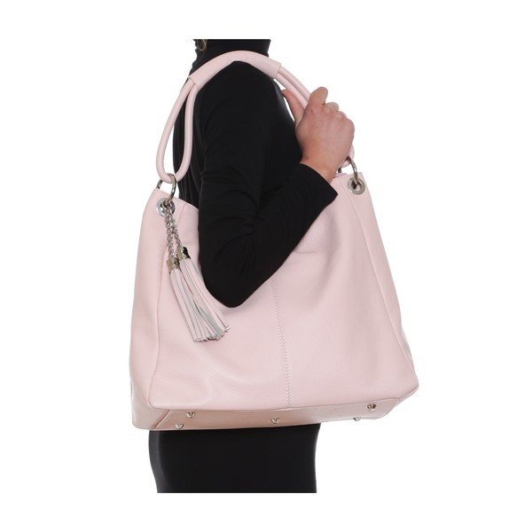 Usnjena torbica Anna Luchini 71 Rosa-image-4