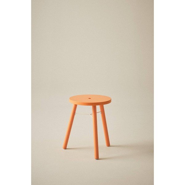 Oranžen stolček Kinna – Jotex-image-1