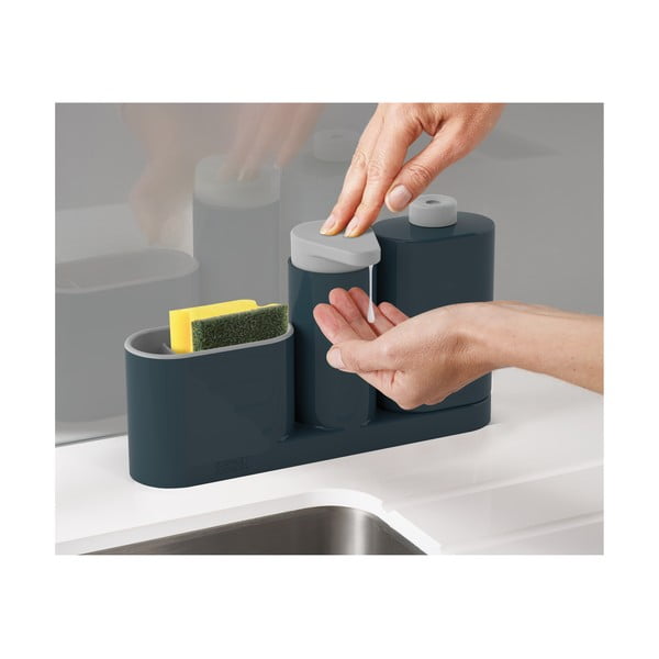Sivo stojalo za detergent Joseph Joseph SinkBase Plus-image-4