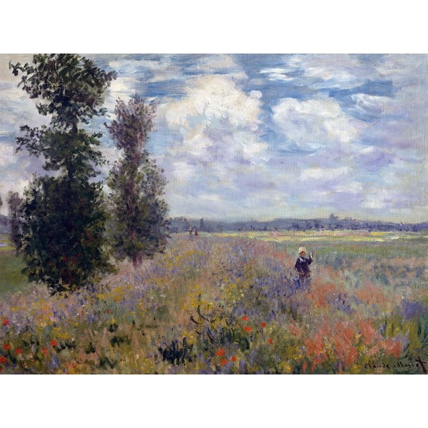Claude Monet - Makova polja pri Argenteuilu, 60x45 cm