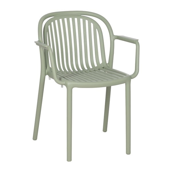 Zelen plastičen jedilni stol Alia – Ixia