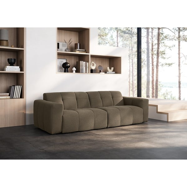 Rjava sedežna garnitura 250 cm Chess – Furninova -image-4