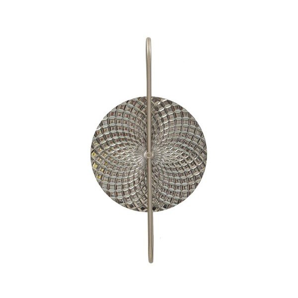 Kovinska stenska svetilka v srebrni barvi Silvery – Mauro Ferretti