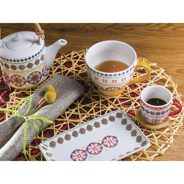 Porcelanast krožnik Villa Altachira Gardeny, 20 x 12 cm-image-1