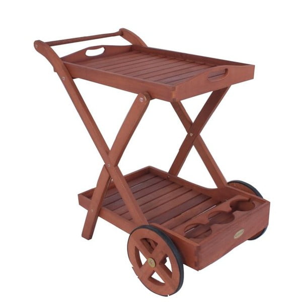 Vrtni servirni voziček iz evkaliptusovega lesa Garden Pleasure Toledo
