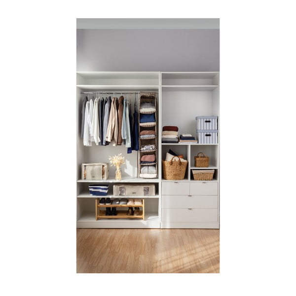 Kartonaste škatle za shranjevanje v kompletu 2 ks s pokrovom Stripes – Compactor-image-3