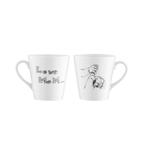 Komplet 2 porcelanastih vrčev Kutahya Margo