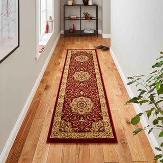 Rdeč tekač 67x240 cm Heritage – Think Rugs