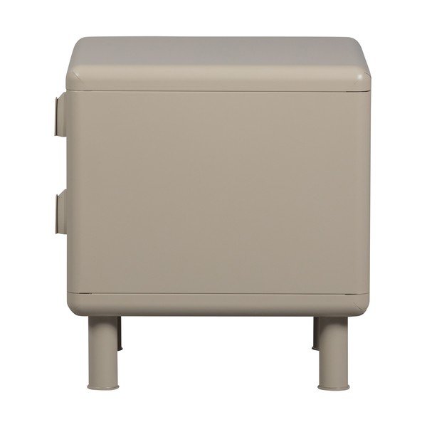 Bež kovinska nočna omarica Rune – WOOOD-image-4