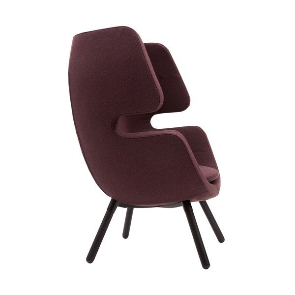 Temno vijoličen fotelj Softline Moai-image-2