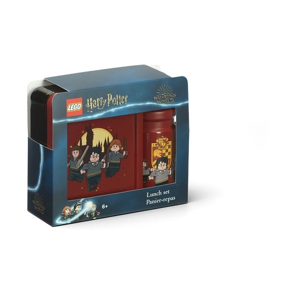 Otroška škatla za malico in steklenica za vodo 2 kos Harry Potter - LEGO®-image-1