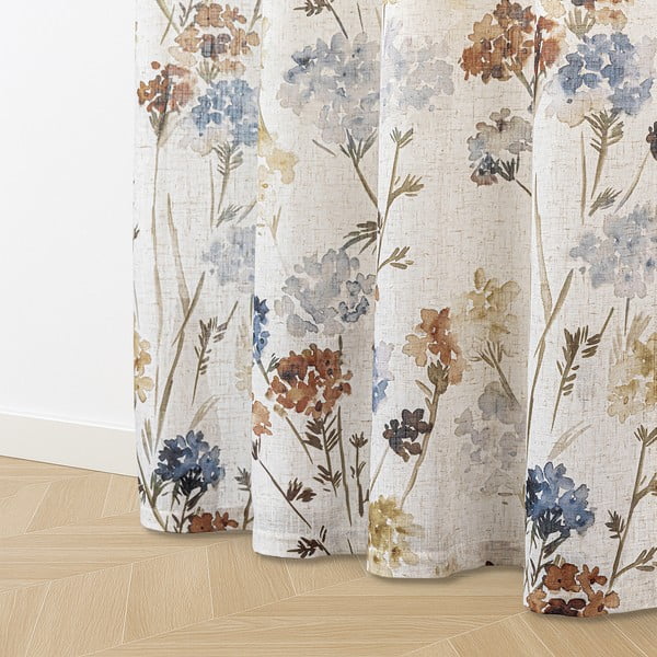 Kremno bela zavesa 135x250 cm Flosi – Restilo-image-2