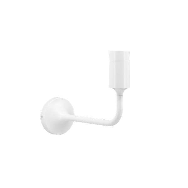 Bela kovinska stenska svetilka brez senčnika Santé – UMAGE