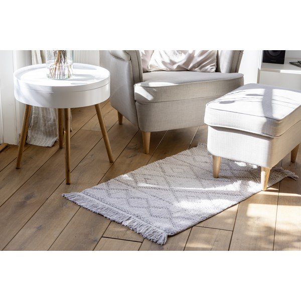 Siva kopalnišča preproga iz organskega bombaža Wenko Urla, 60 x 90 cm-image-4