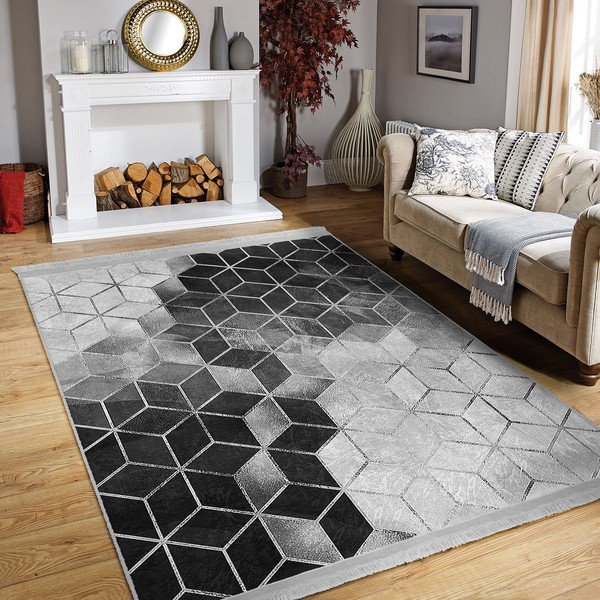 Siva preproga 80x150 cm - Mila Home-image-1