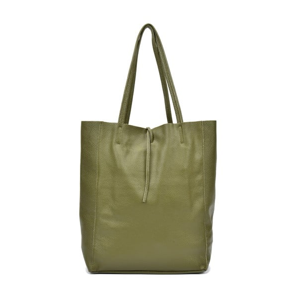 Zelena usnjena torbica Sofia Cardoni Easy