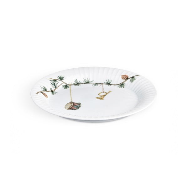 Porcelanast božični krožnik Kähler Design Hammershoi Christmas Plate, ⌀ 19 cm