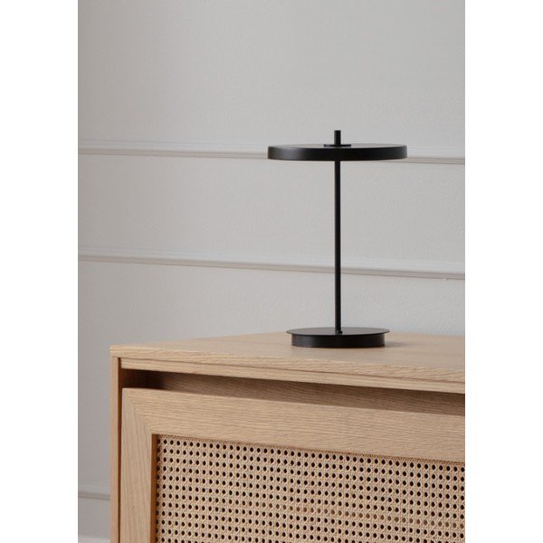 Črna kovinska LED namizna svetilka s kovinskim senčilom (višina 31 cm) Asteria Move – UMAGE-image-3