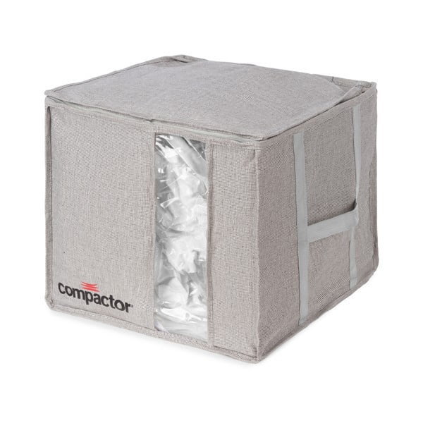Siva vakuumska škatla za shranjevanje Compactor Oxford, 125 l-image-4