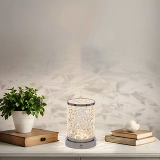 LED zatemnitvena namizna svetilka z daljinskim upravljalnikom (višina 14,5 cm) Brillo – Candellux Lighting