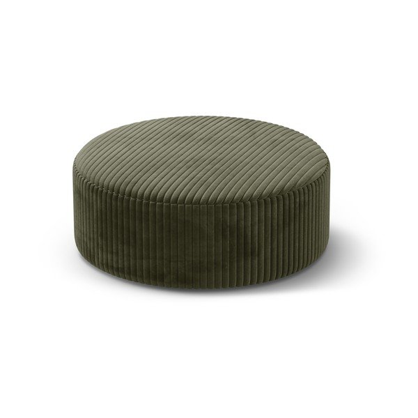 Zelen tabure iz rebrastega žameta Dia – Micadoni 